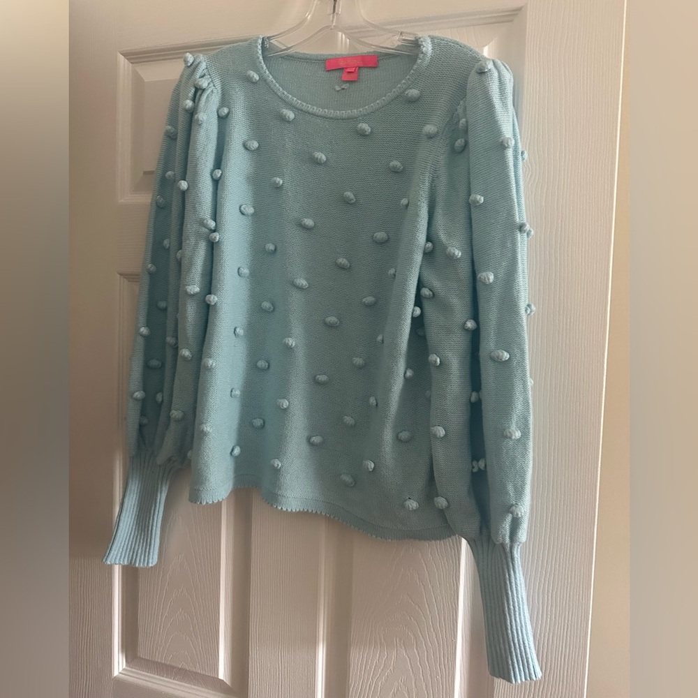 Lilly Pulitzer Blue Knit Sweater